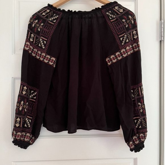 American Eagle Embroidered Blouse - S - Picture 10 of 11